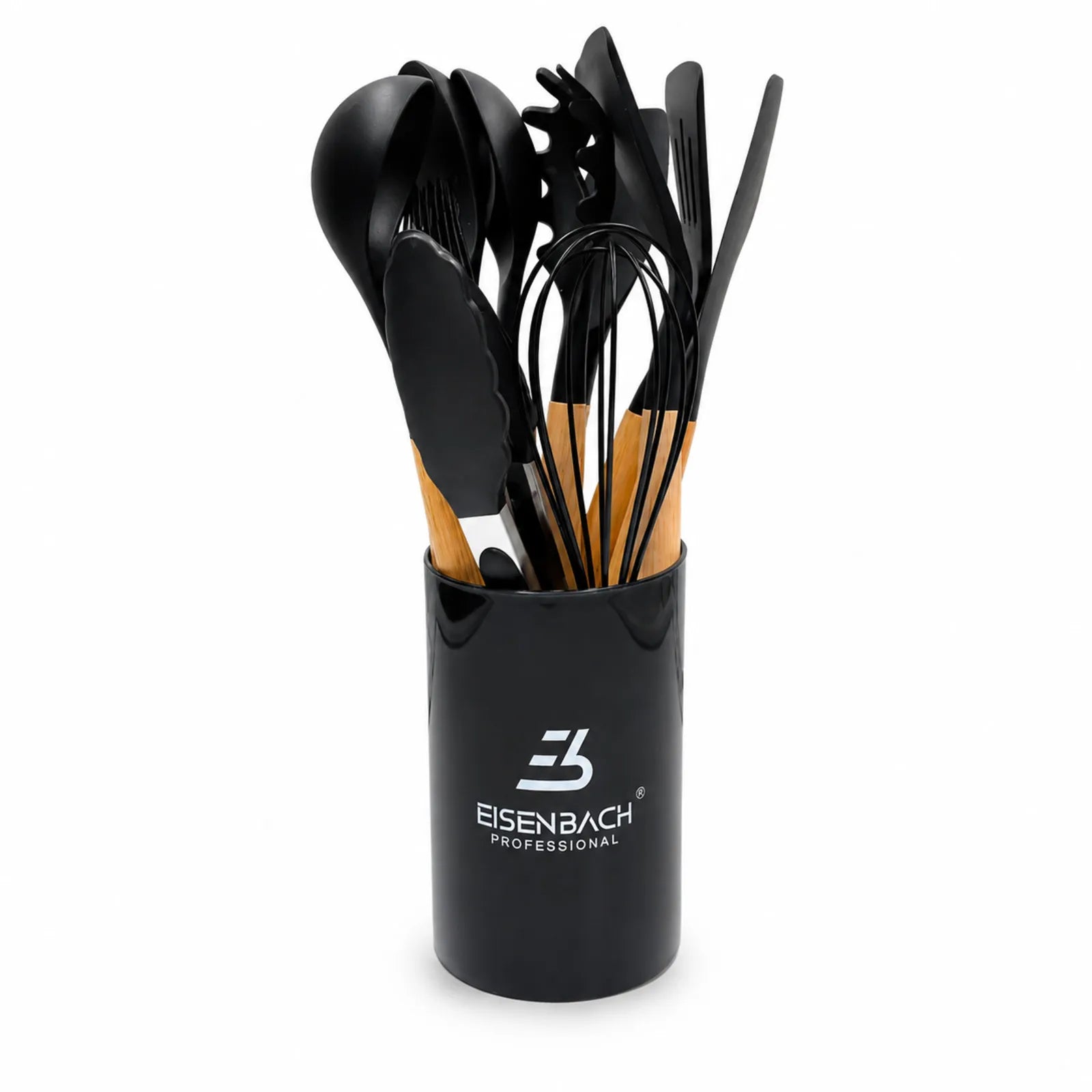 Set de 12 ustensiles de cuisine Eisenbach A0022 avec support de rangement